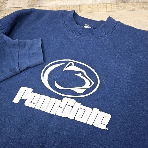 VTG Fruit of The Loom Penn State Nittany Lions Crewneck Sweatshirt Size XL USA - Picture 4 of 10